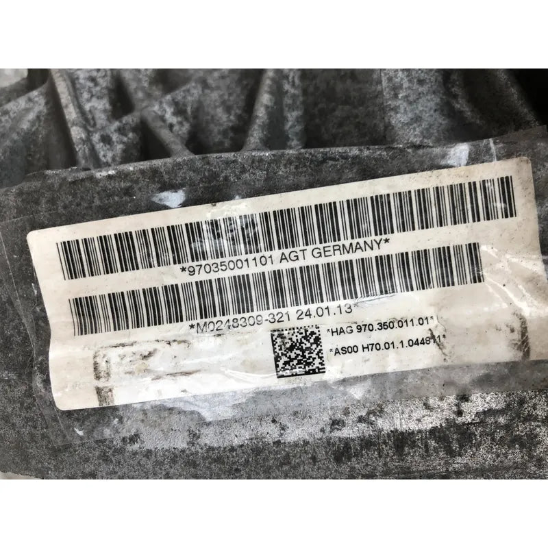 Diferencial Trasero Para Porsche Panamera 2010, 2011, 2012, 2013, 2014, 2015, 2016 - Motor 3.6 Litros, Original