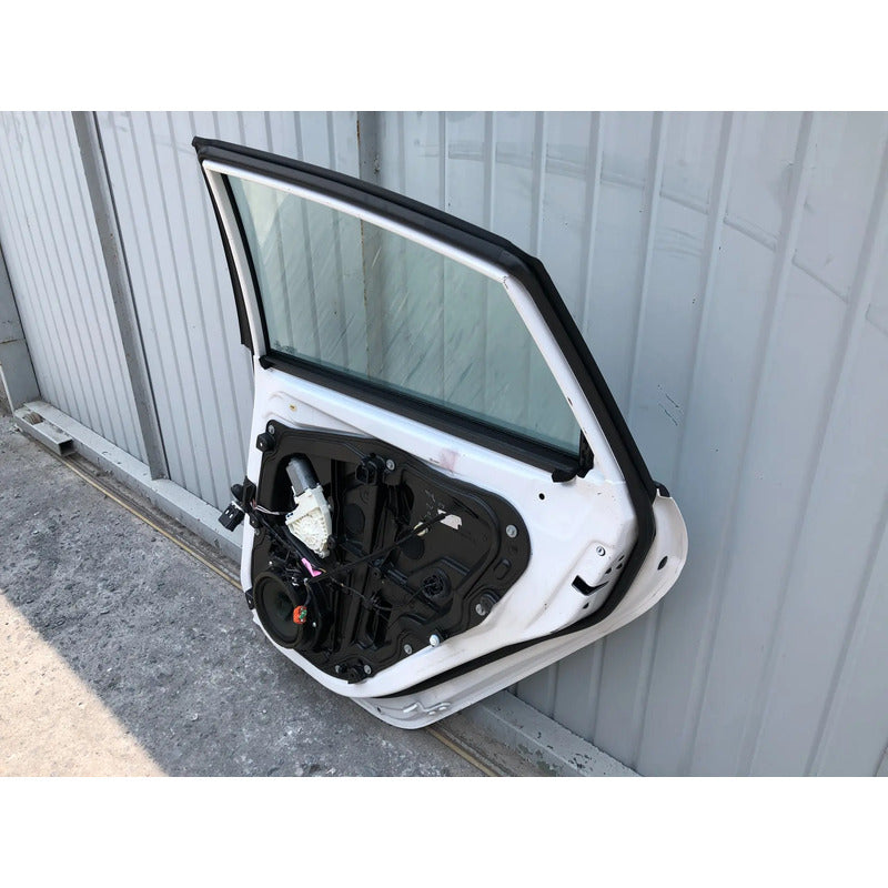 Puerta Trasera Derecha para Ford Fiesta 2011 2012 2013 2014 2015 2016 2017 2018 2019 Trasera Derecho Blanco