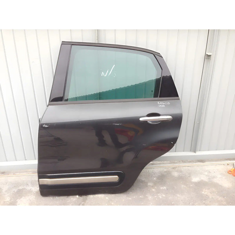 Puerta Trasera Izquierda para Fiat 500l 2014 2015 2016 2017 Trasera Izquierdo Negro