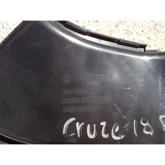 Toma De Aire Frontal Derecha Chevrolet Cruze 2016 2017 2018