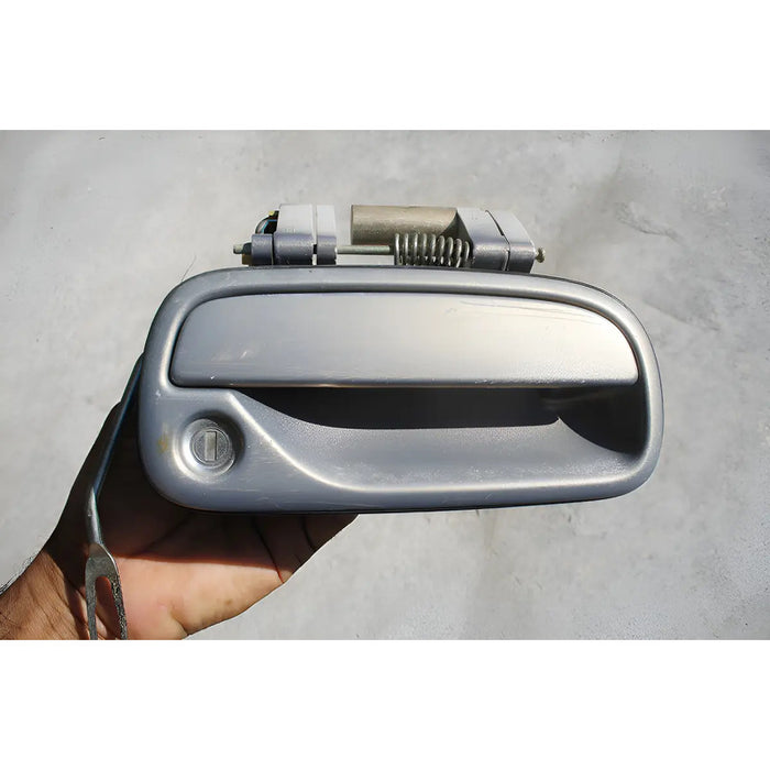Manija De Puerta Delantera Derecha Para Toyota Tundra 2000, 2001, 2002, 2003, 2004, 2005, 2006 Original Plateado Delantera