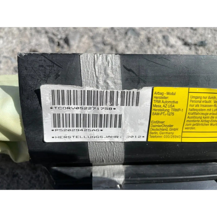 Bolsa De Cortina Derecha Para Dodge Ram 2009, 2010, 2011, 2012, 2013 (quad Cab) Original