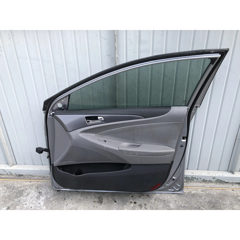 Puerta Delantera Derecha Original Para Sonata 2015, 2016, 2017, 2018, 2019 Delantera Derecho Plateado