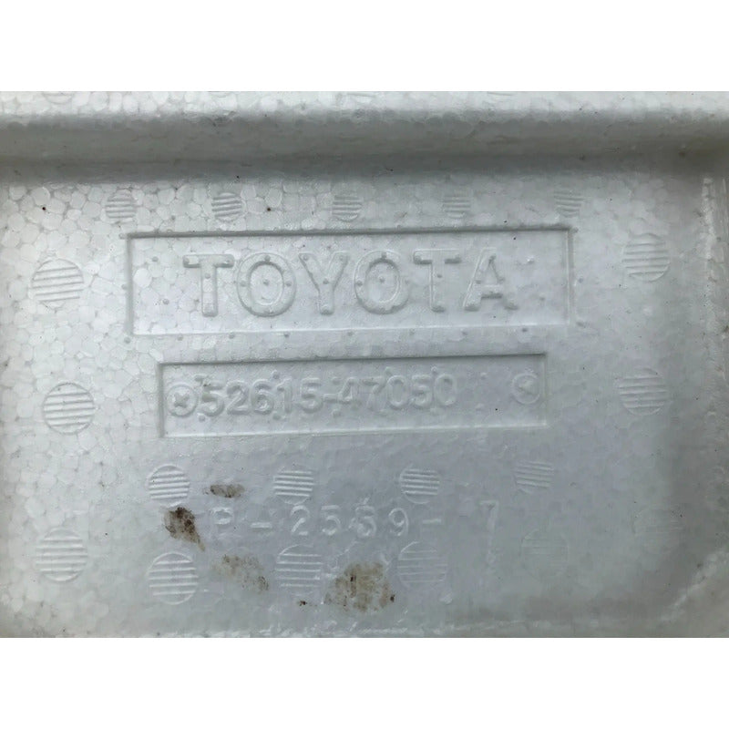 Anti-impacto Relleno Trasero para Toyota Prius 2011, 2012, 2013 Blanco