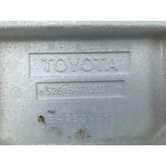 Anti-impacto Relleno Trasero Toyota Prius 2011, 2012, 2013 Blanco