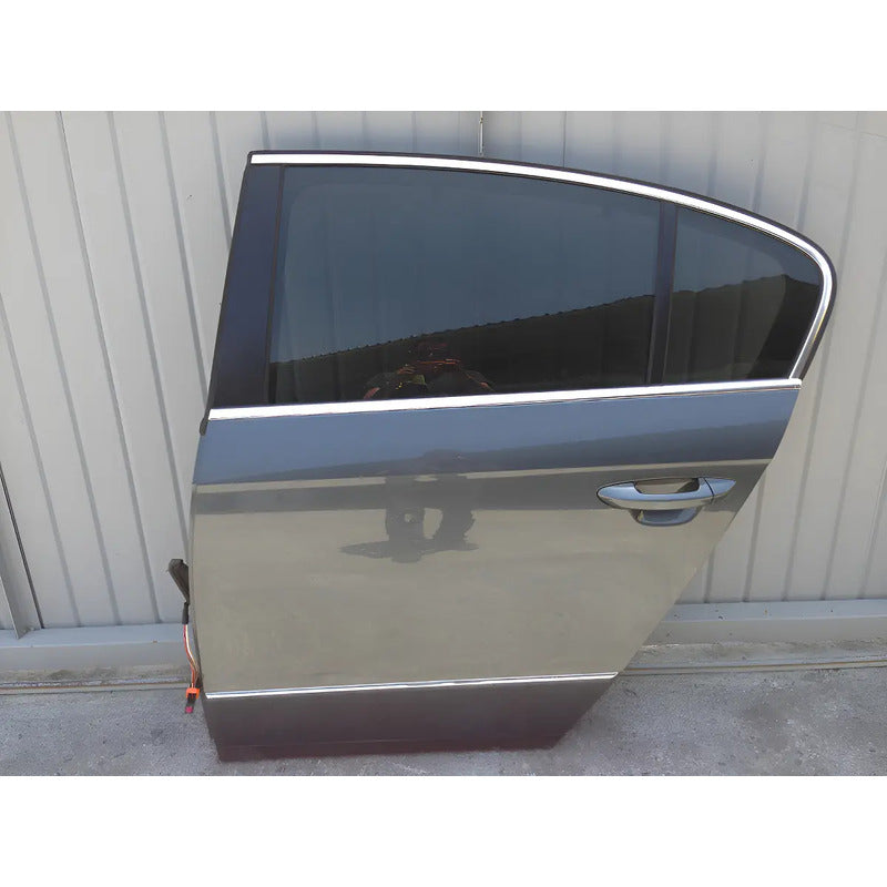 Puerta Trasera Izquierda para Volkswagen Passat 2006 2007 2008 2009 2010 Trasera Izquierdo Gris Oscuro