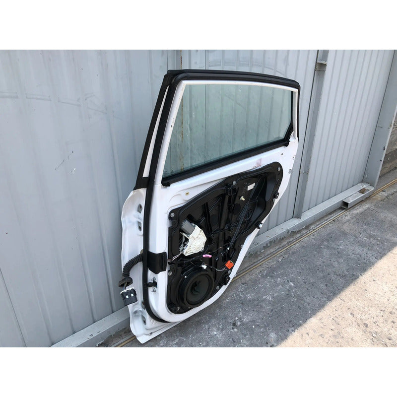 Puerta Trasera Derecha para Ford Fiesta 2011 2012 2013 2014 2015 2016 2017 2018 2019 Trasera Derecho Blanco
