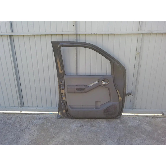Puerta Delantera Izquierda Original Para Nissan Xterra 2005, 2006, 2007, 2008, 2009, 2010, 2011, 2012, 2013, 2014, 2015 Delantera Izquierdo Gris Oscuro