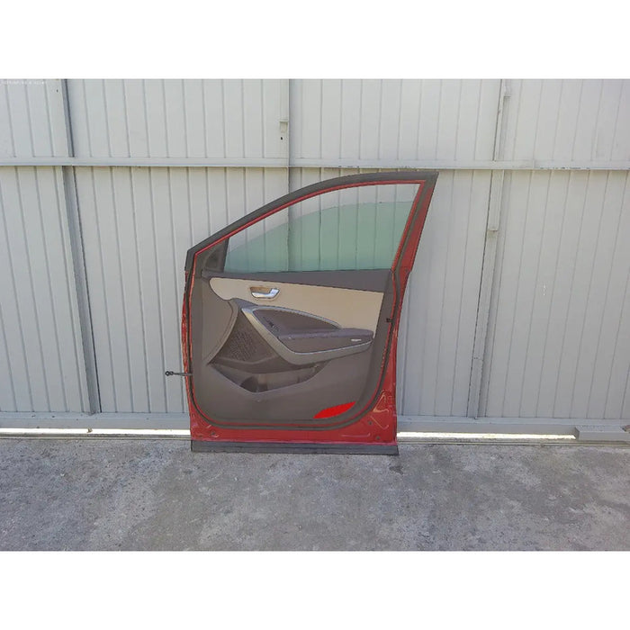 Puerta Delantera Derecha Original Para Santa Fe 2013, 2014, 2015, 2016, 2017, 2018 Delantera Derecho Rojo