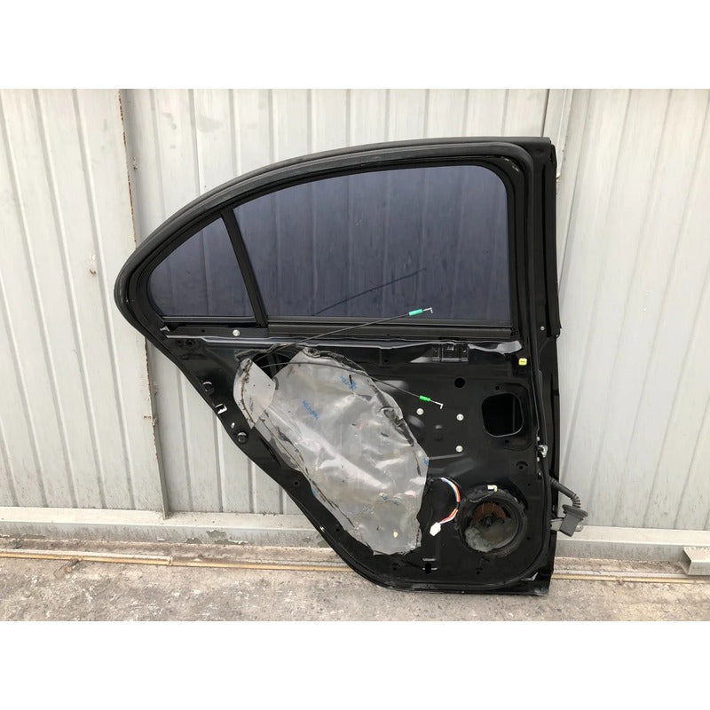 Puerta Trasera Izquierda Para Mitsubishi Lancer 2010, 2011, 2012, 2013, 2014, 2015, 2016 - Original Trasera Izquierdo Negro