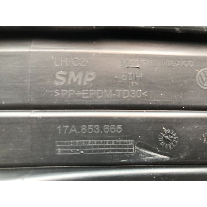 Parrilla De Facia Izquierda Para Volkswagen Jetta 2019-2021 Mate
