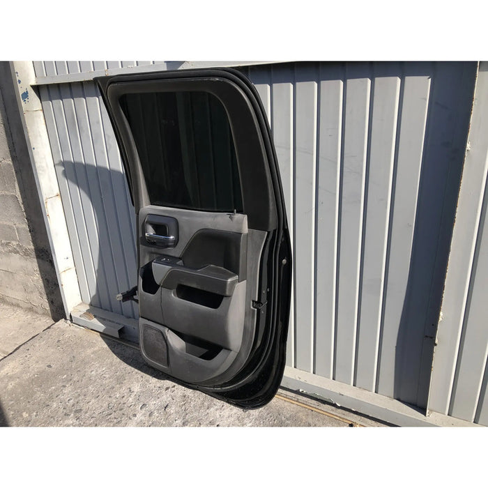 Puerta Trasera Derecha Para Chevrolet Silverado 2014, 2015, 2016, 2017, 2018, 2019 Trasera Derecha Negro