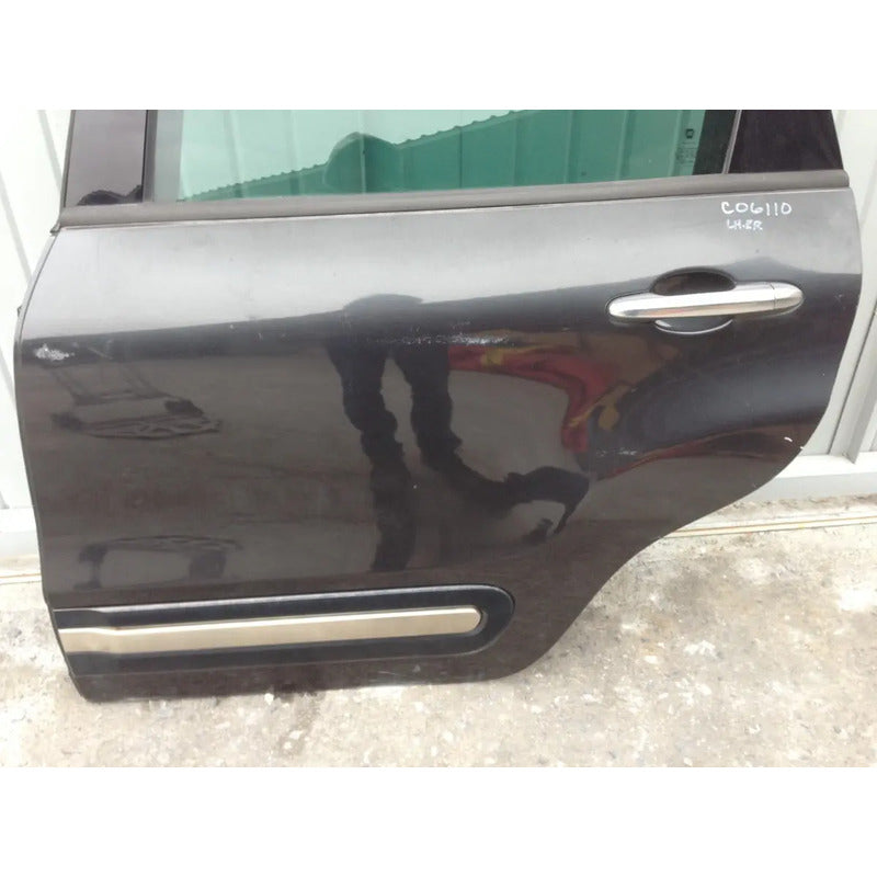 Puerta Trasera Izquierda para Fiat 500l 2014 2015 2016 2017 Trasera Izquierdo Negro