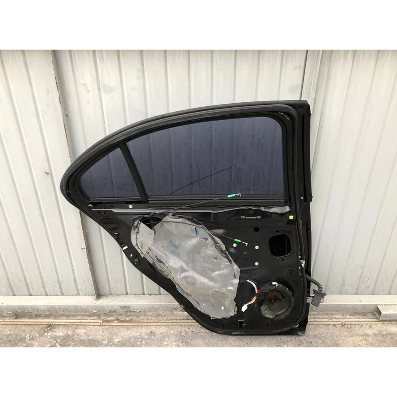 Puerta Trasera Izquierda Para Mitsubishi Lancer 2010, 2011, 2012, 2013, 2014, 2015, 2016 - Original Trasera Izquierdo Negro