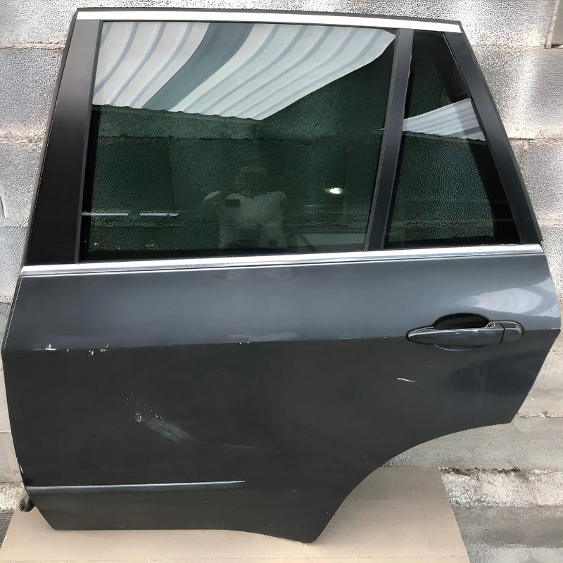 Puerta Trasera Izquierda para Bmw X5 Del 2007 2008 2009 2010 2011 2012 2013 Trasera Izquierdo Gris Oscuro