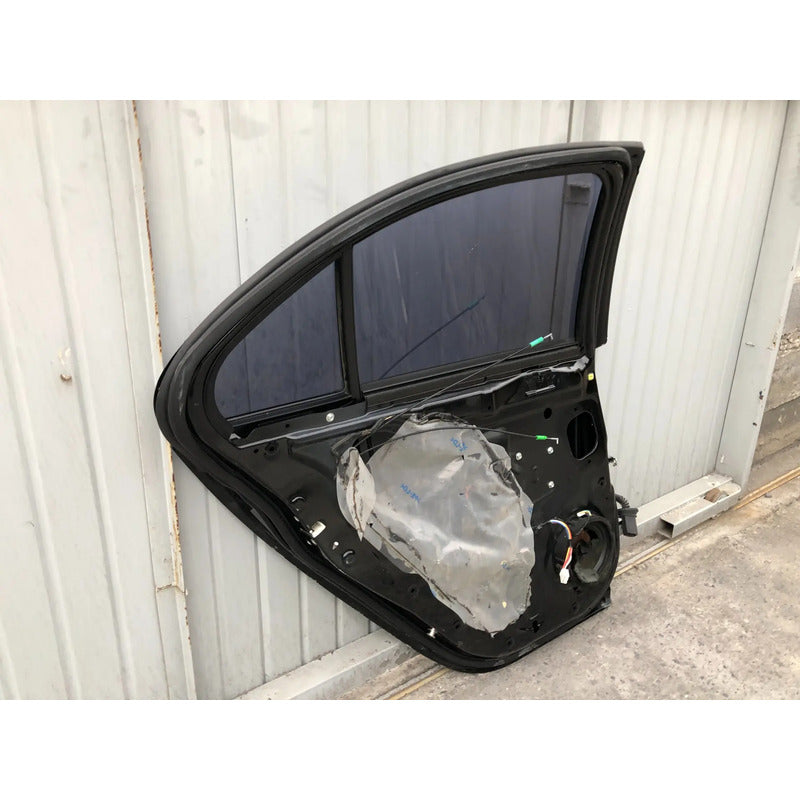 Puerta Trasera Izquierda Para Mitsubishi Lancer 2010, 2011, 2012, 2013, 2014, 2015, 2016 - Original Trasera Izquierdo Negro
