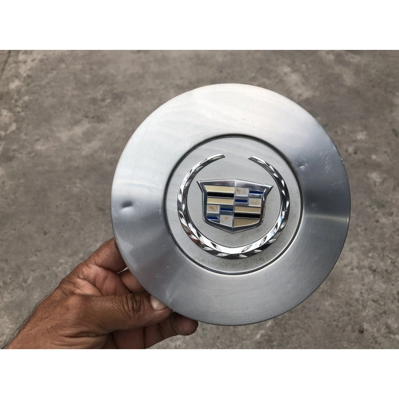 Copa Centro Rin Original Para Cadillac Dts 2008 Al 2011 Gris