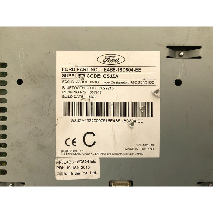 Autoestereo Con Cd Ford Figo 2016 2017 2018