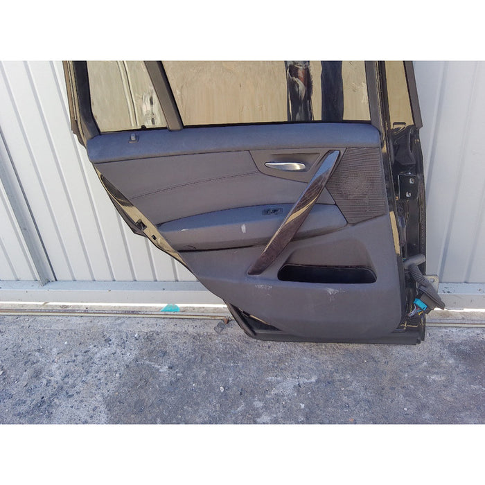 Puerta Trasera Izquierda Para Bmw X3 2004, 2005, 2006, 2007, 2008, 2009, 2010 Trasera Izquierdo Negro