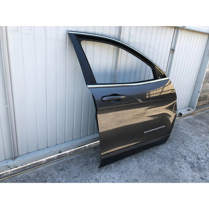 Puerta Delantera Derecha Para Jeep Cherokee 2014, 2015, 2016, 2017, 2018, 2019, 2020, 2021, 2022 (completa) Delantera Derecha Negro