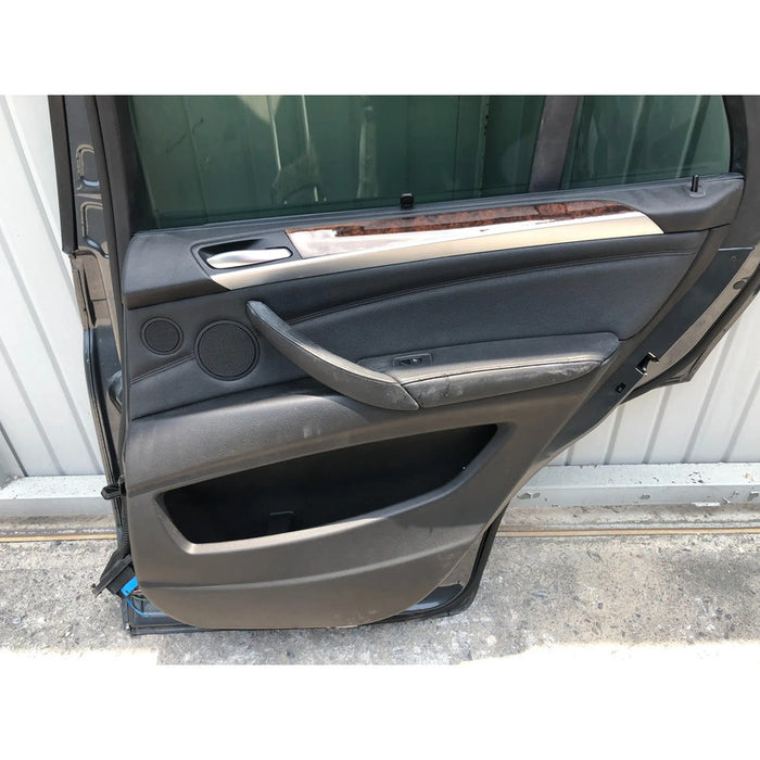 Puerta Trasera Derecha Bmw X5 Del 2007 2008 2009 2010 2011 2012 2013 Trasera Derecho Gris Oscuro