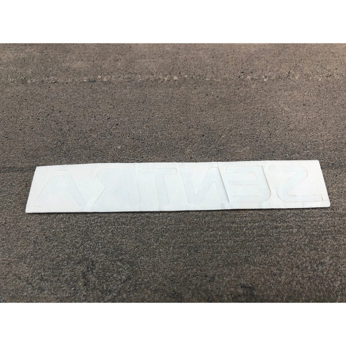 Emblema Trasero En Cajuela Letras Para Nissan Sentra 2004, 2005, 2006, 2007, 2008, 2009, 2010, 2011, 2012