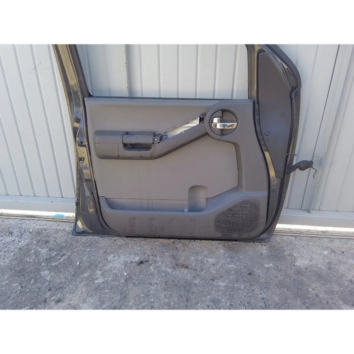 Puerta Delantera Izquierda Original Para Nissan Xterra 2005, 2006, 2007, 2008, 2009, 2010, 2011, 2012, 2013, 2014, 2015 Delantera Izquierdo Gris Oscuro