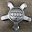 Copa Centro Rin Audi 9r0601165 Plástico (precio Por Pieza) Plata (plateado)