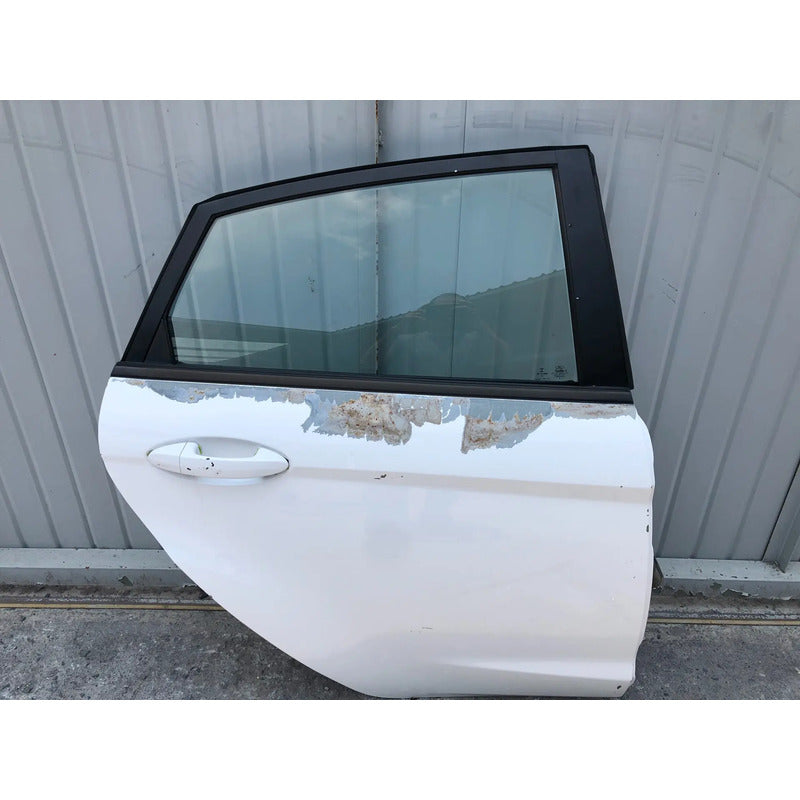 Puerta Trasera Derecha para Ford Fiesta 2011 2012 2013 2014 2015 2016 2017 2018 2019 Trasera Derecho Blanco