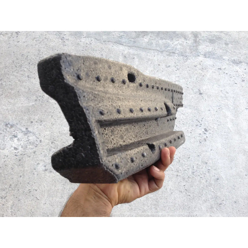 Anti-impacto Trasero Izquierdo para Volkswagen Gol 2006-2009 Negro