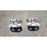 Set Bisagras Puerta Trasera Izquierda Para Chevrolet Sonic 2012, 2013, 2014, 2015, 2016, 2017, 2018