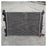 Radiador Original Para Accent 2012, 2013, 2014, 2015, 2016, 2017 Motor 1.6 Litros
