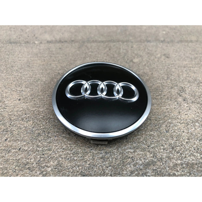 Copa Centro, Tapon De Rin Para Audi A4, A3, A8, A6 2.75 Pulgadas - Precio Por Pieza - Original Gris