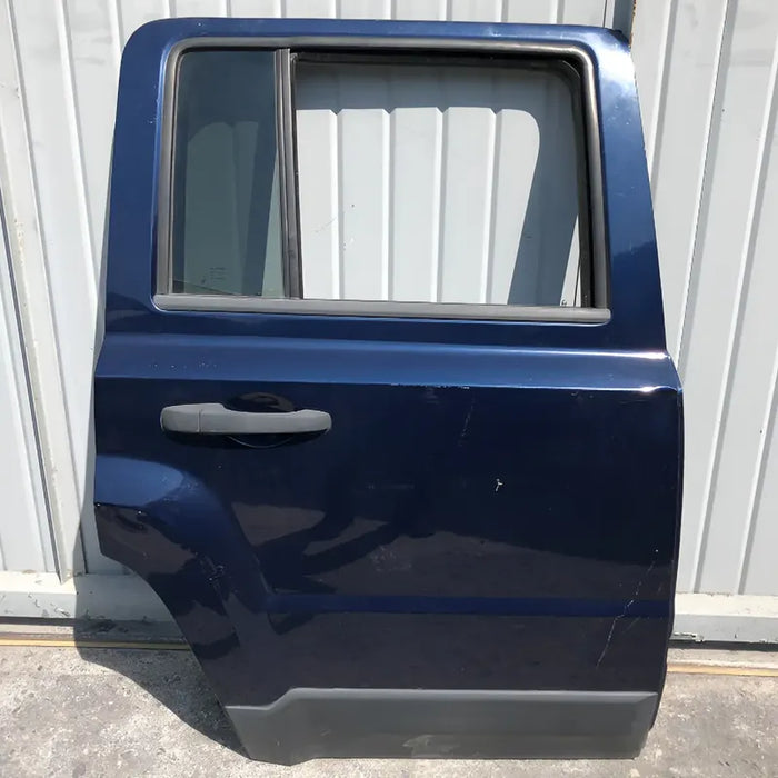 Puerta Trasera Derecha Original Jeep Patriot 2007 2008 2009 2010 2011 2012 2013 2014 2015 2016 2017 Manual Trasera Derecho Azul