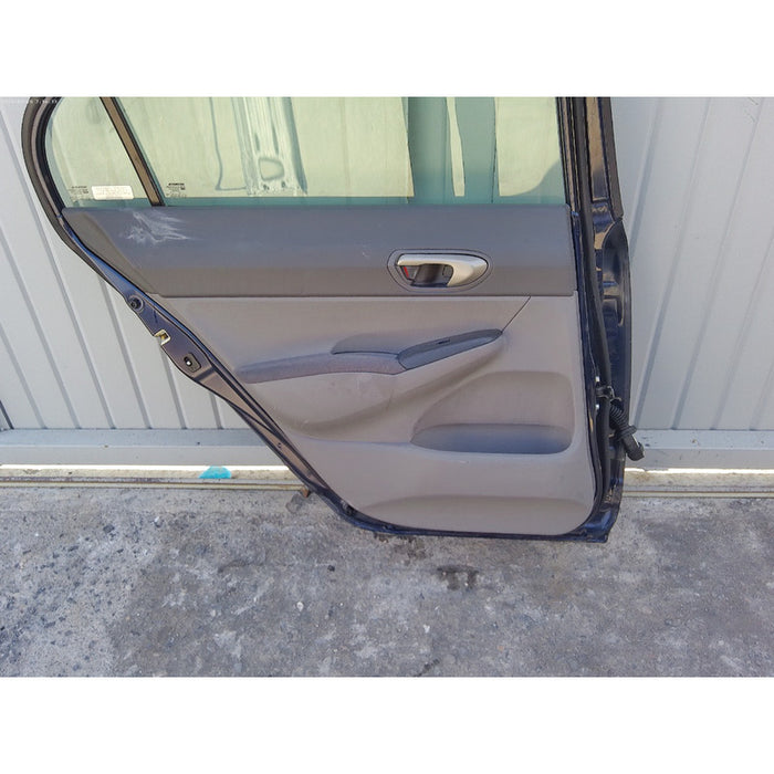 Puerta Trasera Izquierda Para Honda Civic 2006, 2007, 2008, 2009, 2010, 2011 - Original Trasera Derecho Azul Marino
