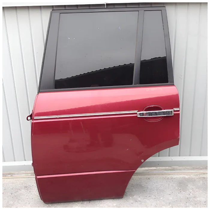 Puerta Trasera Izquierda Para Range Rover 2003, 2004, 2005, 2006, 2007, 2008, 2009 - Original Trasera Izquierdo Rojo
