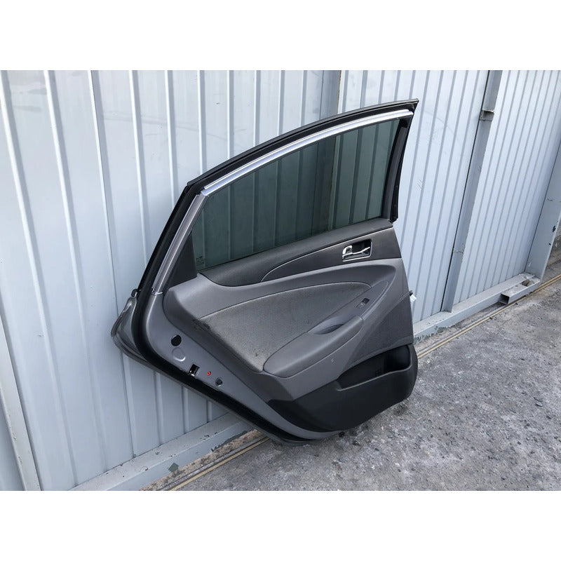 Puerta Trasera Izquierda Para Sonata 2015, 2016, 2017, 2018, 2019 Trasera Izquierdo Plateado