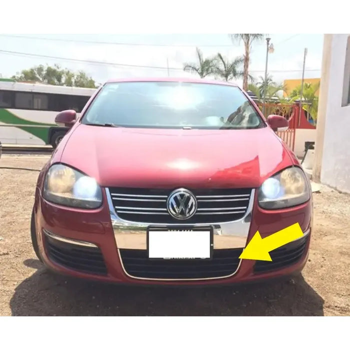 Parrilla En Defensa Para Volkswagen Bora 2006, 2007, 2008, 2009, 2010 - Original Mate