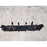 Anti-impacto Trasero Lincoln Mkz 2013, 2014, 2015, 2016 2017 Negro