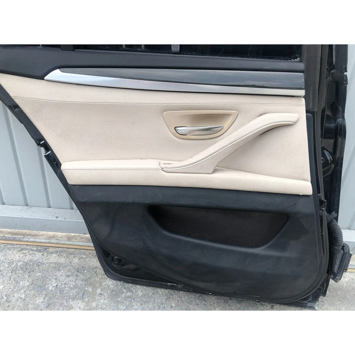 Puerta Trasera Izquierda Para Bmw 535i, Serie 5 2011, 2012, 2013 - Original Trasera Izquierdo Negro