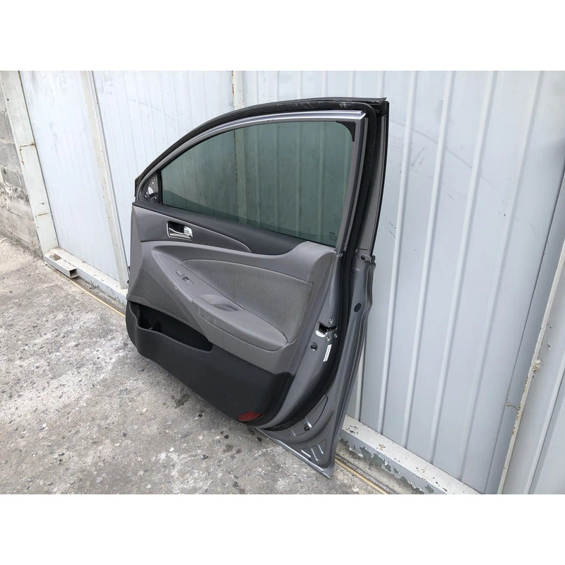 Puerta Delantera Derecha Original Para Sonata 2015, 2016, 2017, 2018, 2019 Delantera Derecho Plateado