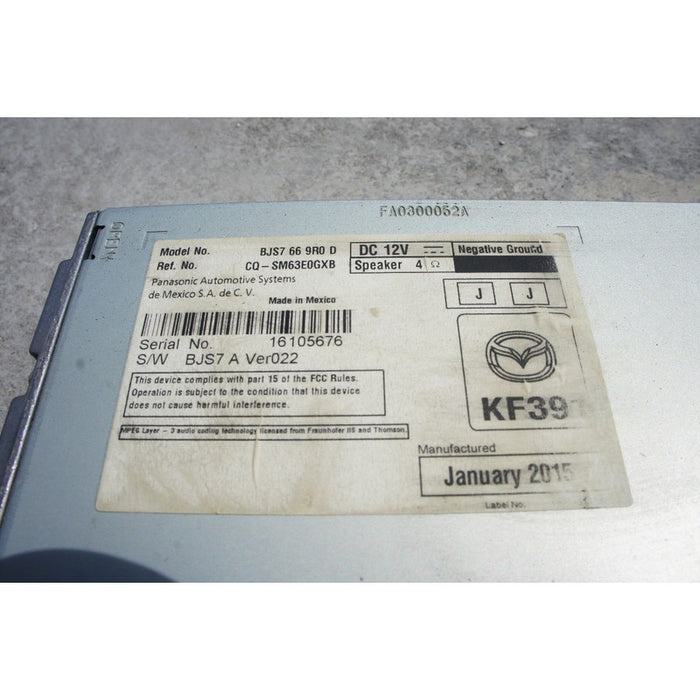 Autoestereo Mazda 3 2014 2015 2016 2017 2018