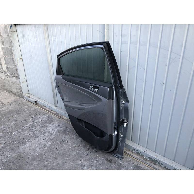 Puerta Trasera Izquierda Para Sonata 2015, 2016, 2017, 2018, 2019 Trasera Izquierdo Plateado