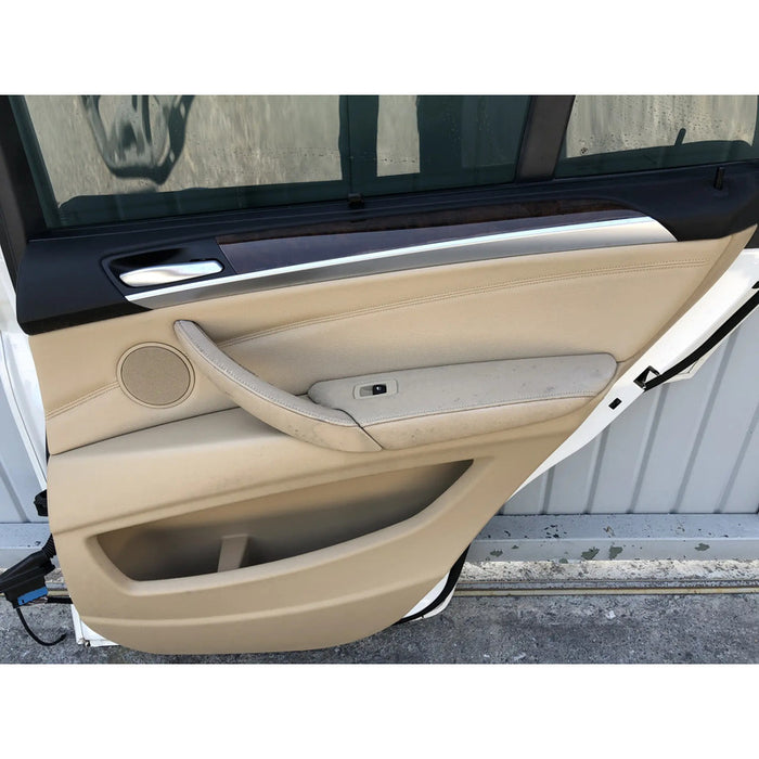 Puerta Delantera Derecha Original Para Bmw X5 2007, 2008, 2009, 2010, 2011, 2012, 2013 Trasera Derecho Blanco
