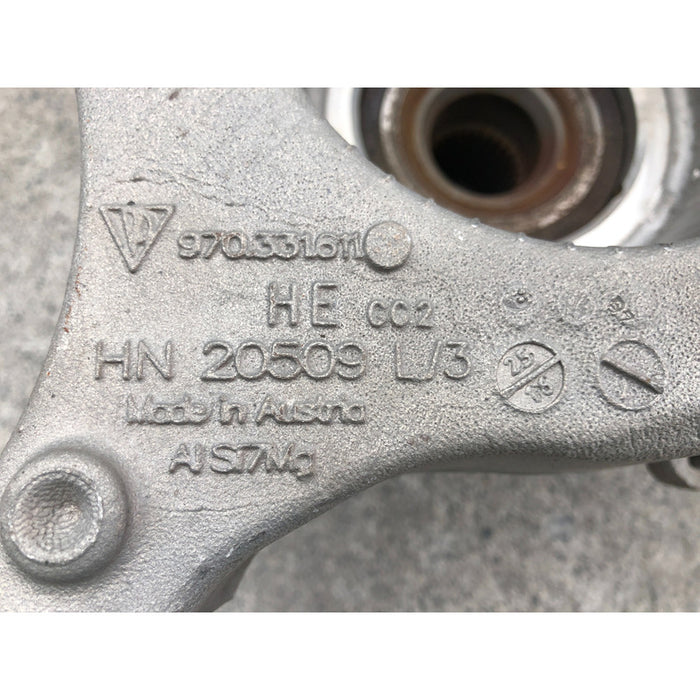 Mango Trasero Izquierdo Porsche Panamera 2010 2011 2012 2013 2014 2015 2016 Motor 3.6, Original Gris