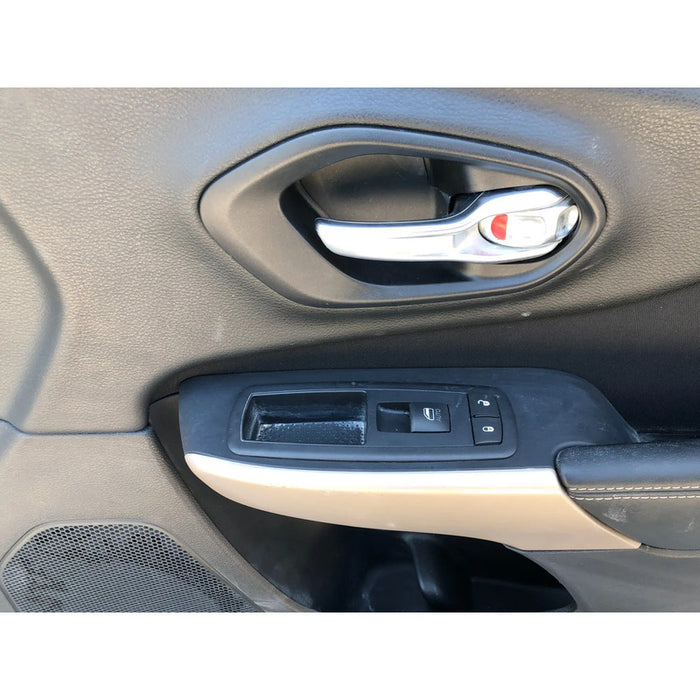 Puerta Delantera Derecha Para Jeep Cherokee 2014, 2015, 2016, 2017, 2018, 2019, 2020, 2021, 2022 (completa) Delantera Derecha Negro