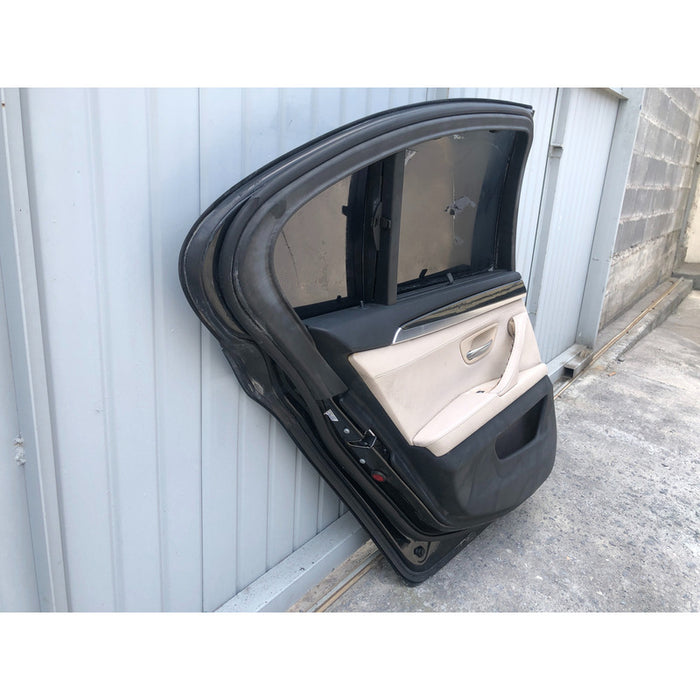 Puerta Trasera Izquierda Para Bmw 535i, Serie 5 2011, 2012, 2013 - Original Trasera Izquierdo Negro
