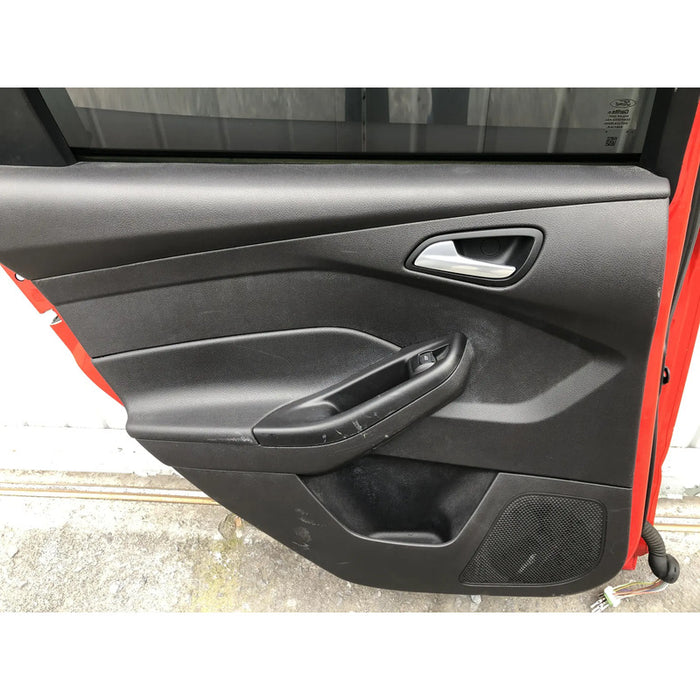 Puerta Trasera Izquierda Para Ford Focus 2012 2013 2014 2015 2016 2017 2018 Roja Original Trasera Izquierdo Rojo