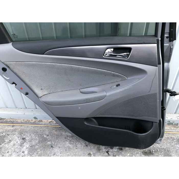 Puerta Trasera Izquierda Para Sonata 2015, 2016, 2017, 2018, 2019 Trasera Izquierdo Plateado