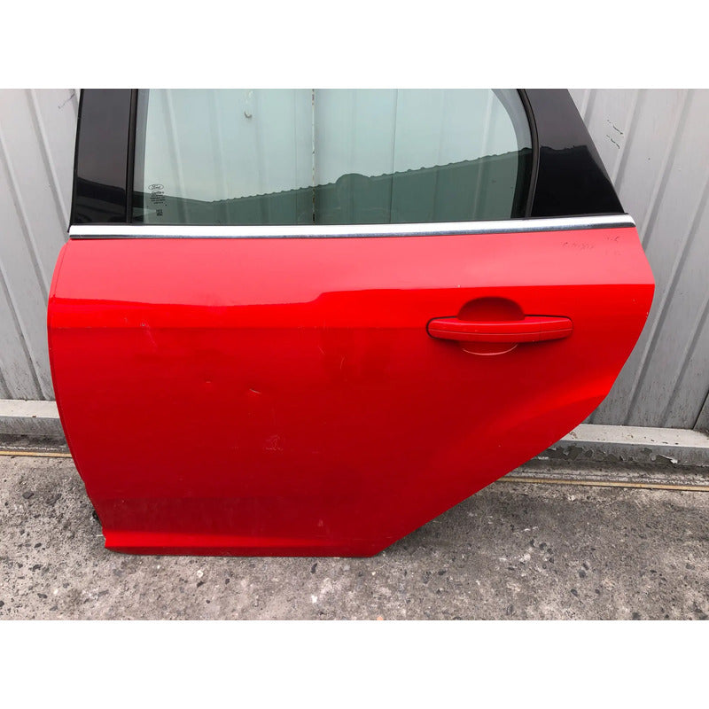 Puerta Trasera Izquierda para Focus 2012 2013 2014 2015 2016 2017 2018 Original Trasera Izquierdo Rojo
